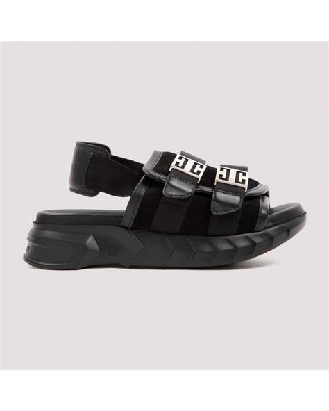 givenchy flat lace up sandals|Givenchy marshmallow sandals.